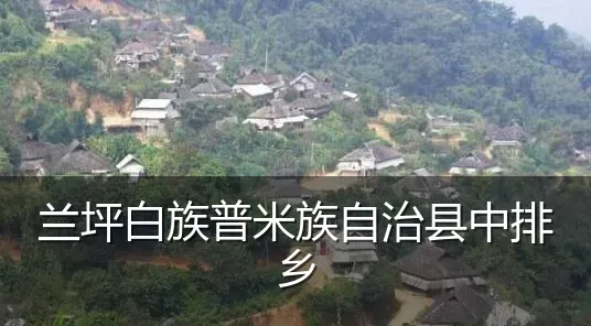 兰坪白族普米族自治县中排乡
